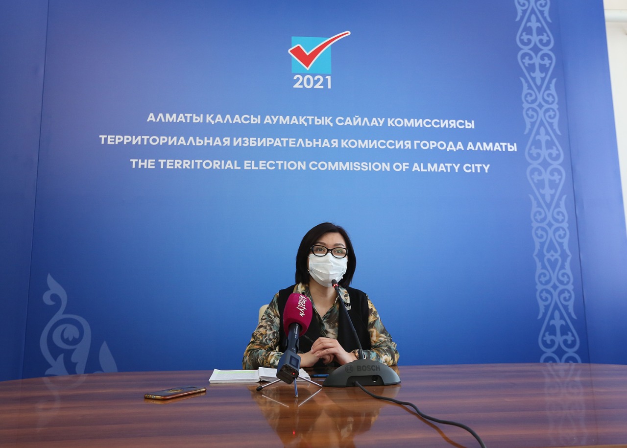 Qazirge Almatyda 109 myńdaı adam daýys berdi