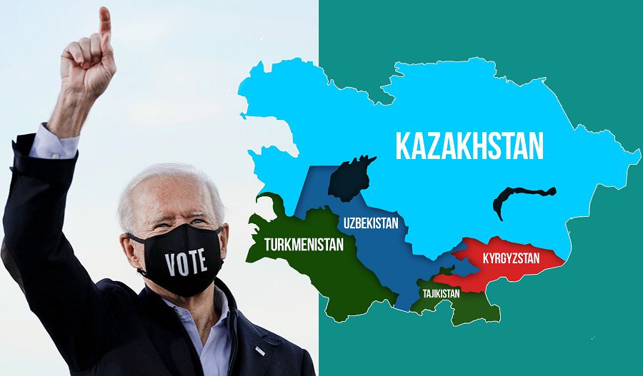 Baıdenniń Ortalyq Azııa jónindegi ustanymy qandaı?