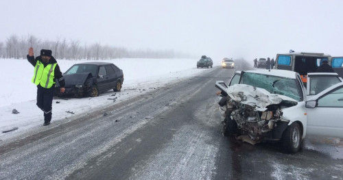 Oral-Atyraý jolynda 5 kólik soqtyǵysty