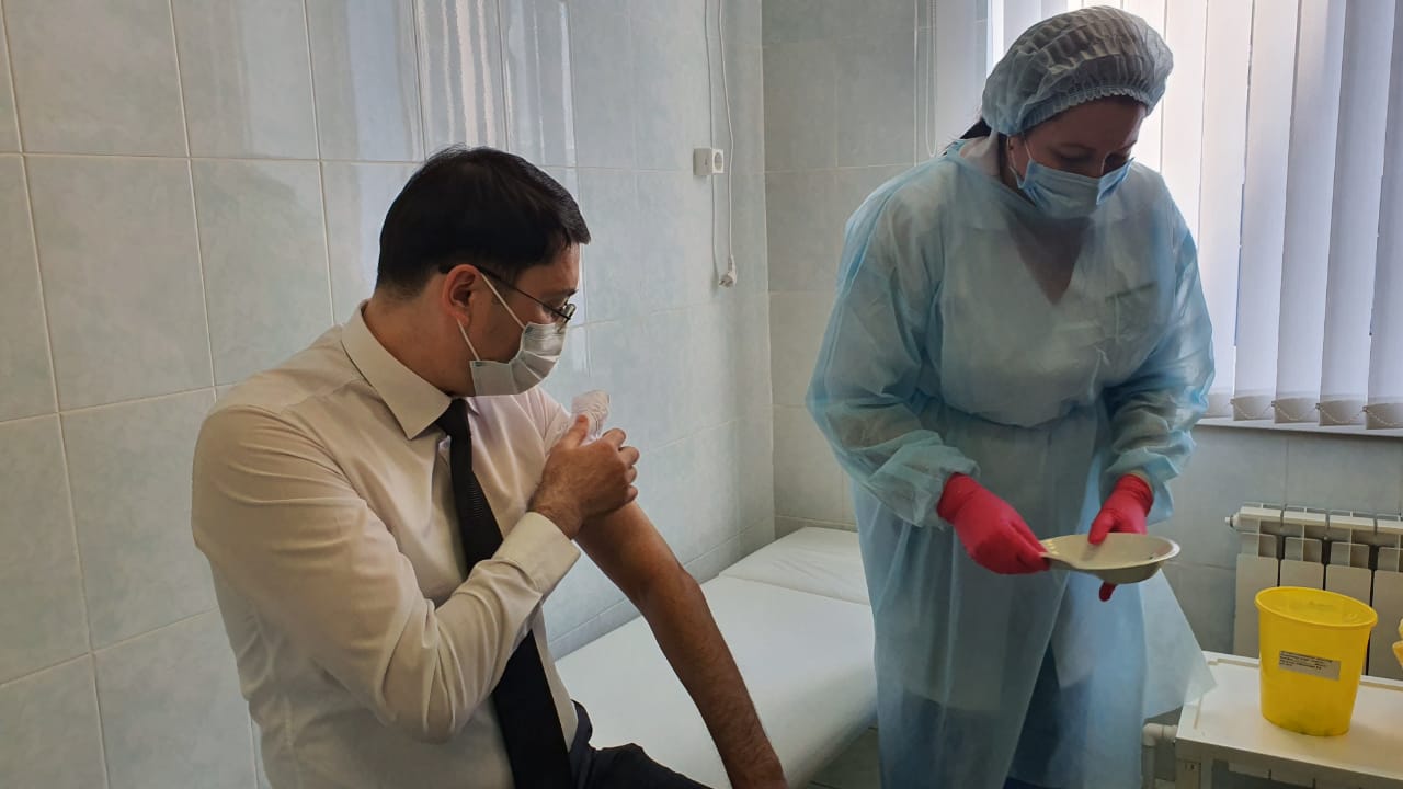 Qostanaıda túske deıin 40 adam vaksına qabyldady