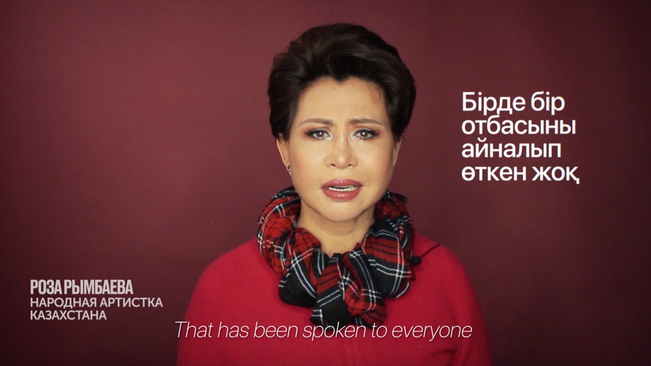 Estrada juldyzdary men telejúrgizýshiler halyqty obyrǵa tegin tekserilýge shaqyrdy