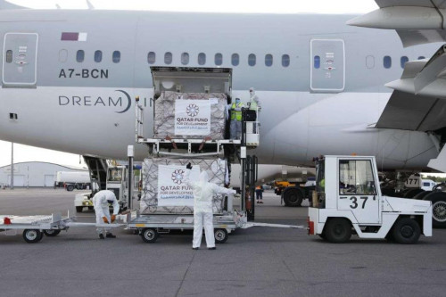 Qaı elder gýmanıtarlyq kómek jiberdi?