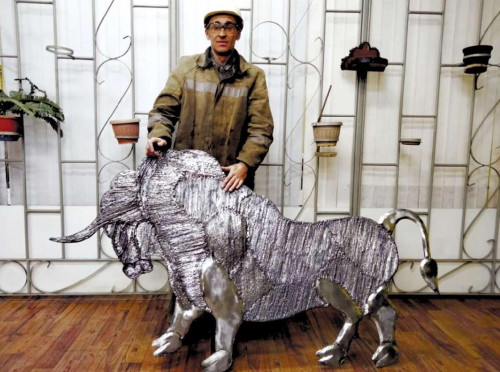 Qaldyqtan jasalǵan týyndy