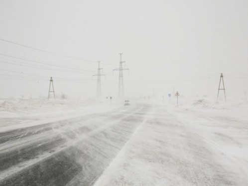 Boranda adasqan balalar qutqaryldy