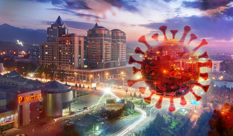 Almatyda koronavırýstyq indet órship barady