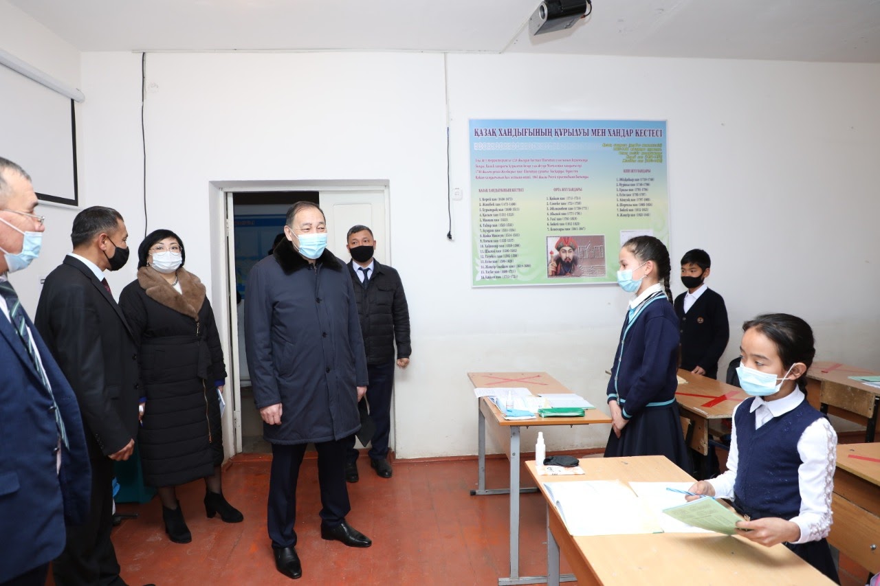 Shekara mańyndaǵy aýdandardy aralady