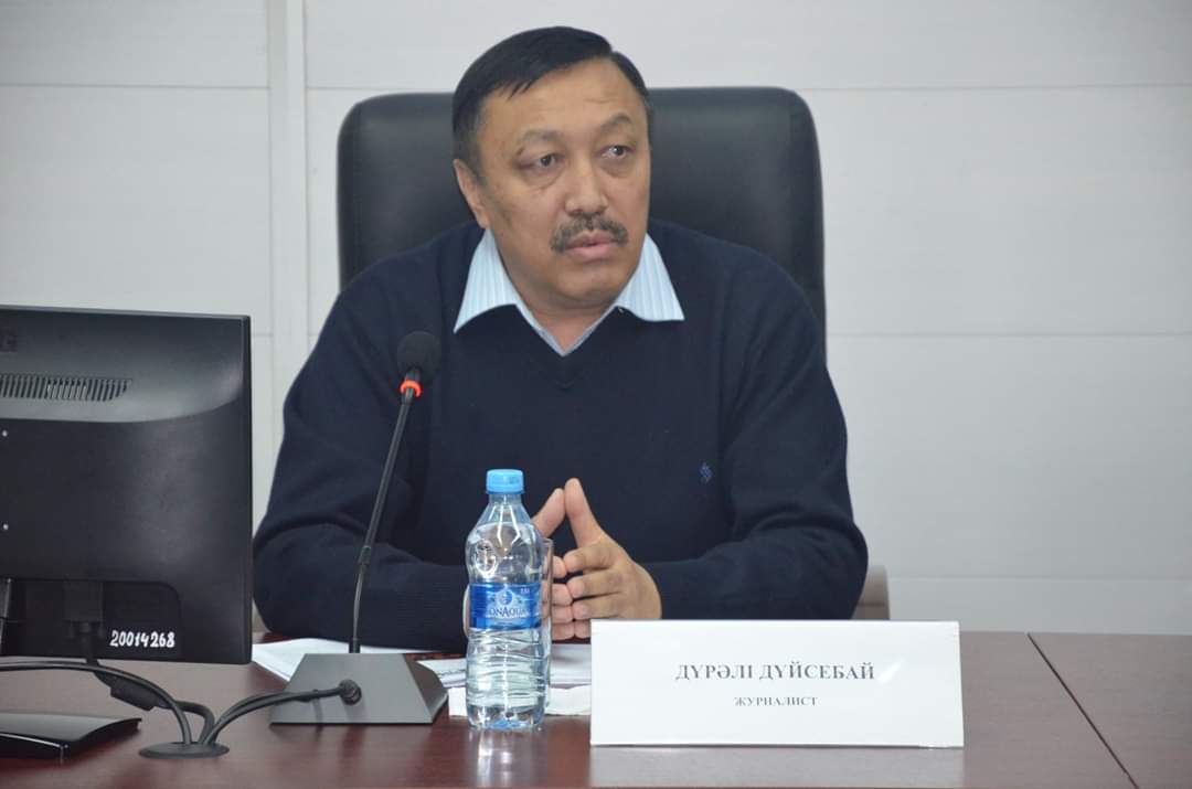 Belgili jýrnalıst Dúráli Dúısebaı ómirden ótti