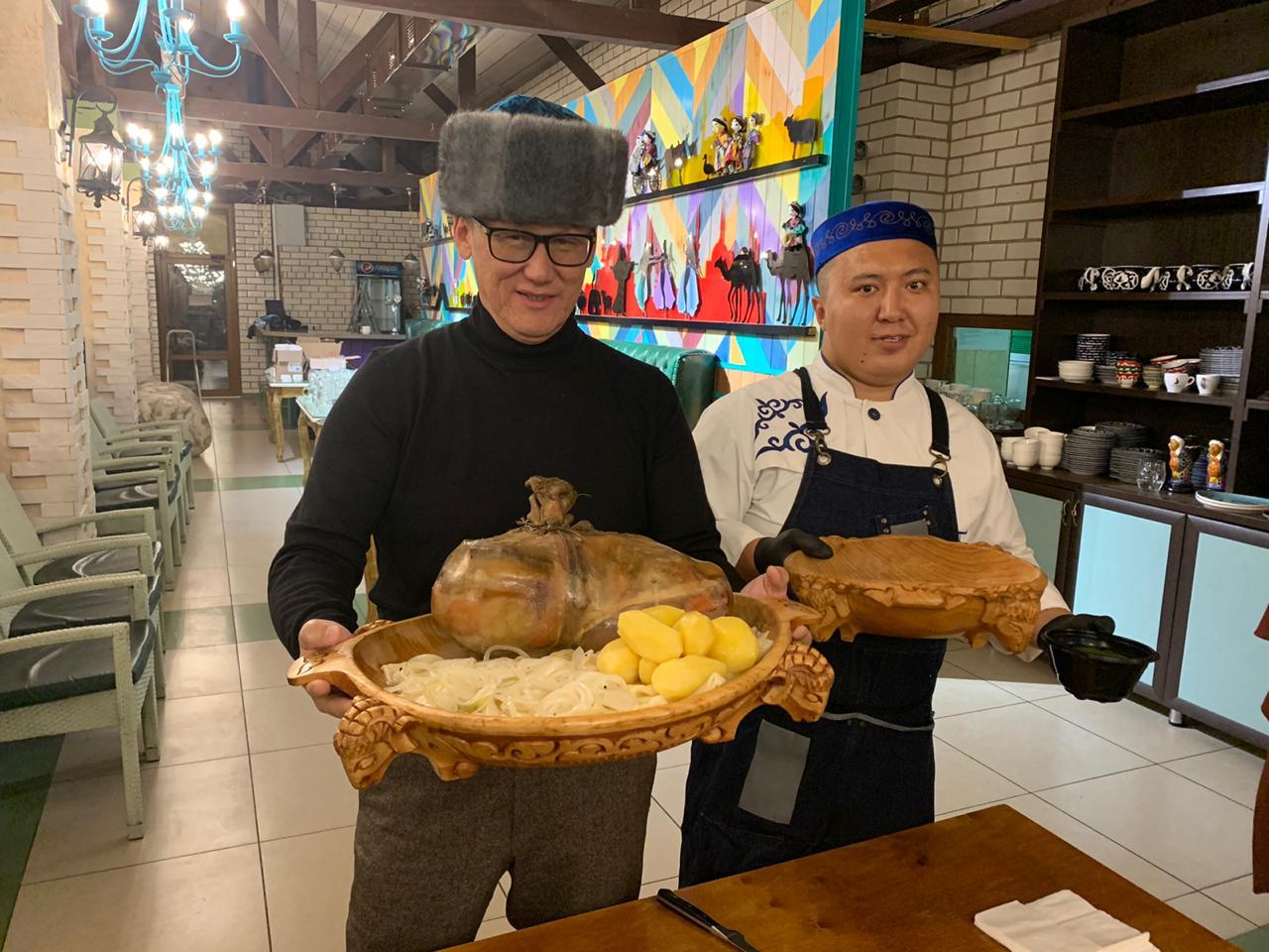 Ulttyq taǵamdy ulyqtap júr