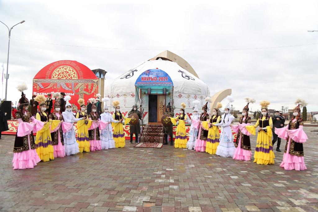 Taraz qalasynda Naýryz merekesi atalyp ótti