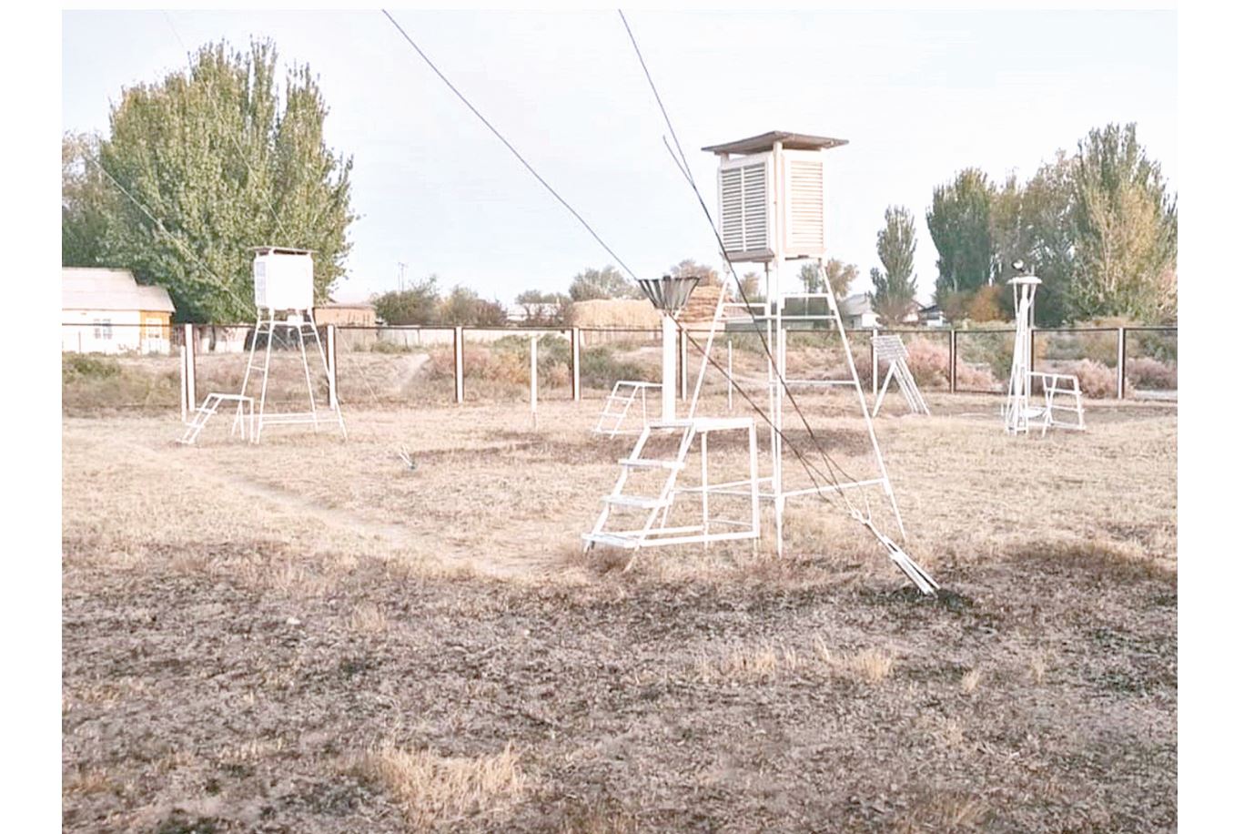 Elimizdegi alǵashqy meteostansa