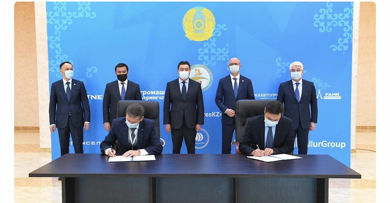 Qazaqstanda shına óndirý týraly ınvestısııalyq kelisimge qol qoıyldy