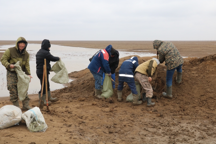 Qaztalovta qar sýyn jınap aldy
