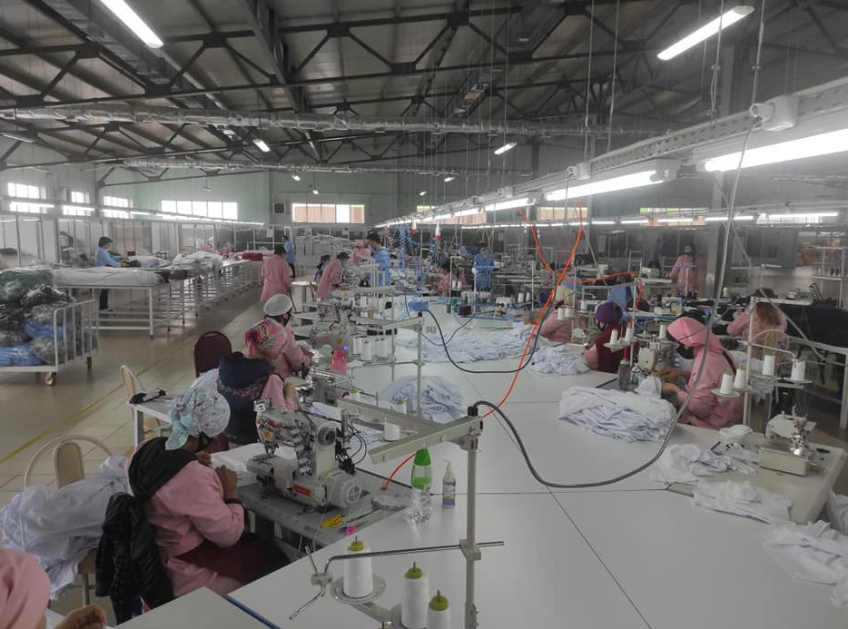 Kásipkerler tigin fabrıkasyn qaıta jandandyrýǵa kiristi