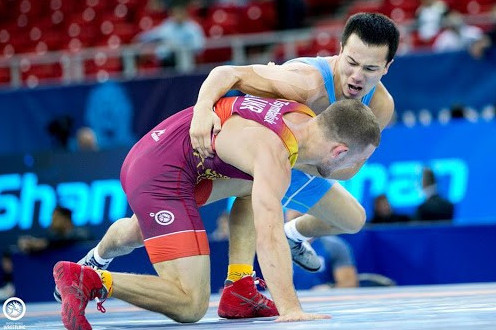 Sultan Ásetuly men Álimhan Syzdyqov Azııa chempıonatynyń fınalyna shyqty