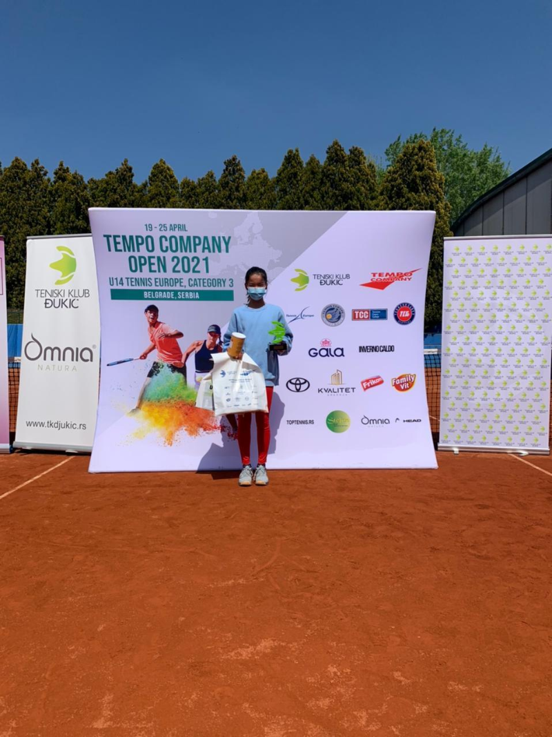 Tennıs: Zara Dárken Serbııadaǵy týrnırdiń chempıony atandy