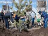 Baýyrjan Baıbek «Birge – Taza Qazaqstan» ekologııalyq aksııasyna qatysty