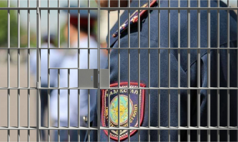 Almatylyq polıseı áriptesin atyp tastady