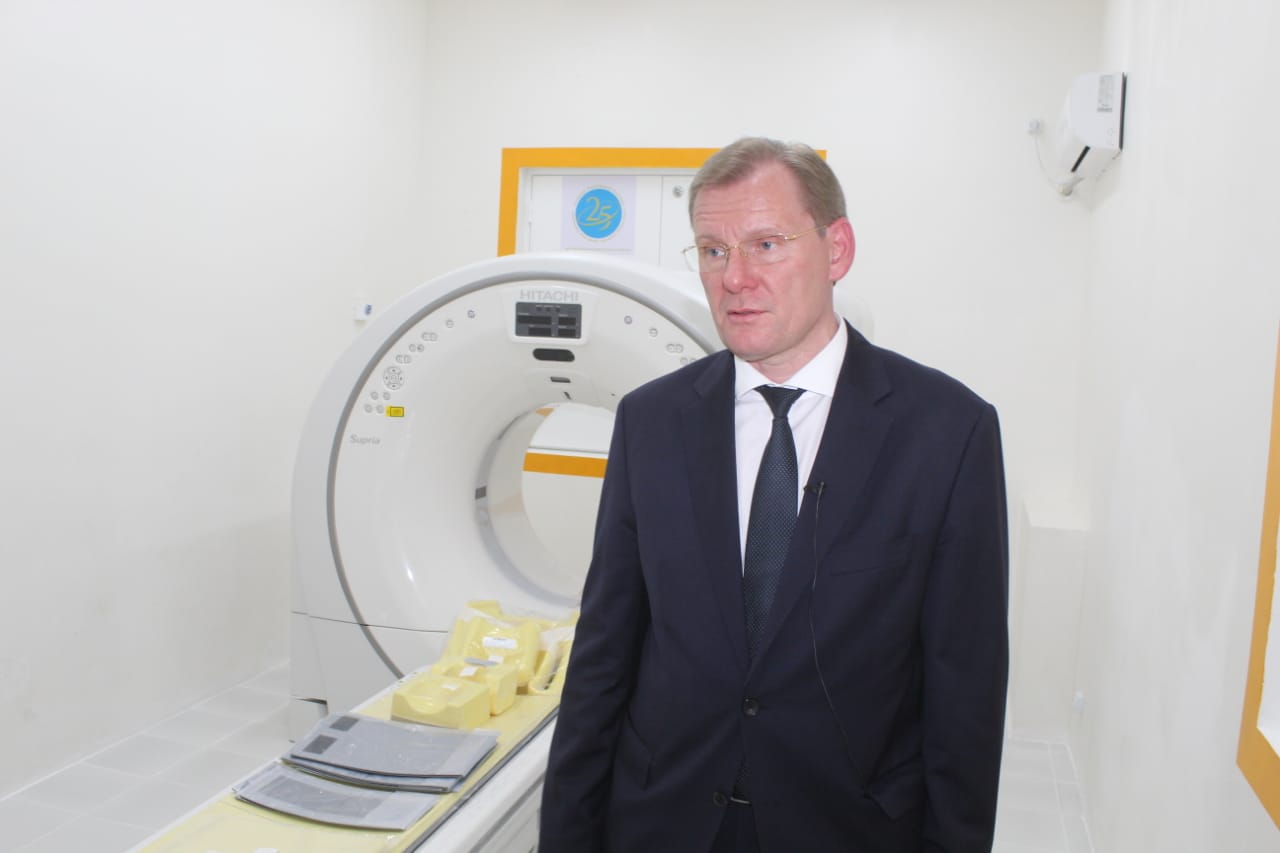 Aýdandyq aýrýhanaǵa kompıýterlik tomografııa berildi