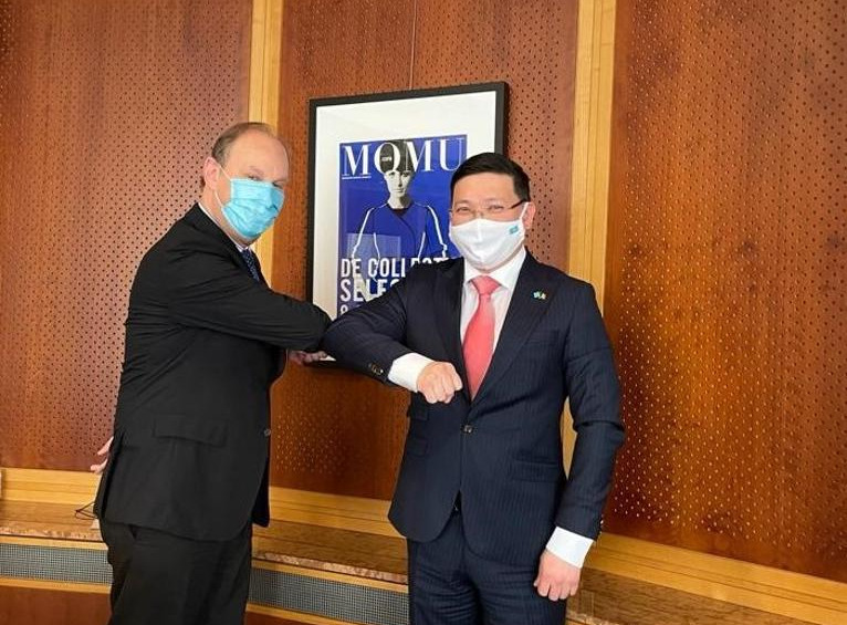 Qazaqstan men Belgııa yntymaqtastyqty nyǵaıtýǵa nıetti