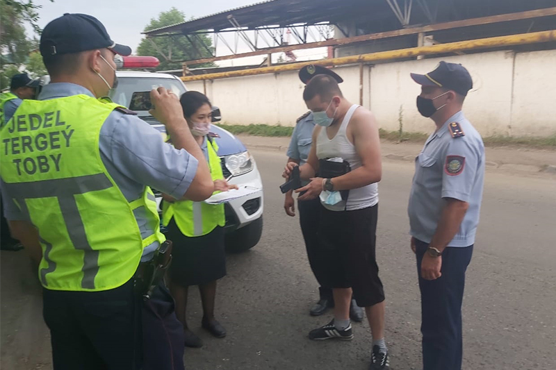 Almaty jolyndaǵy janjal atyspen aıaqtaldy