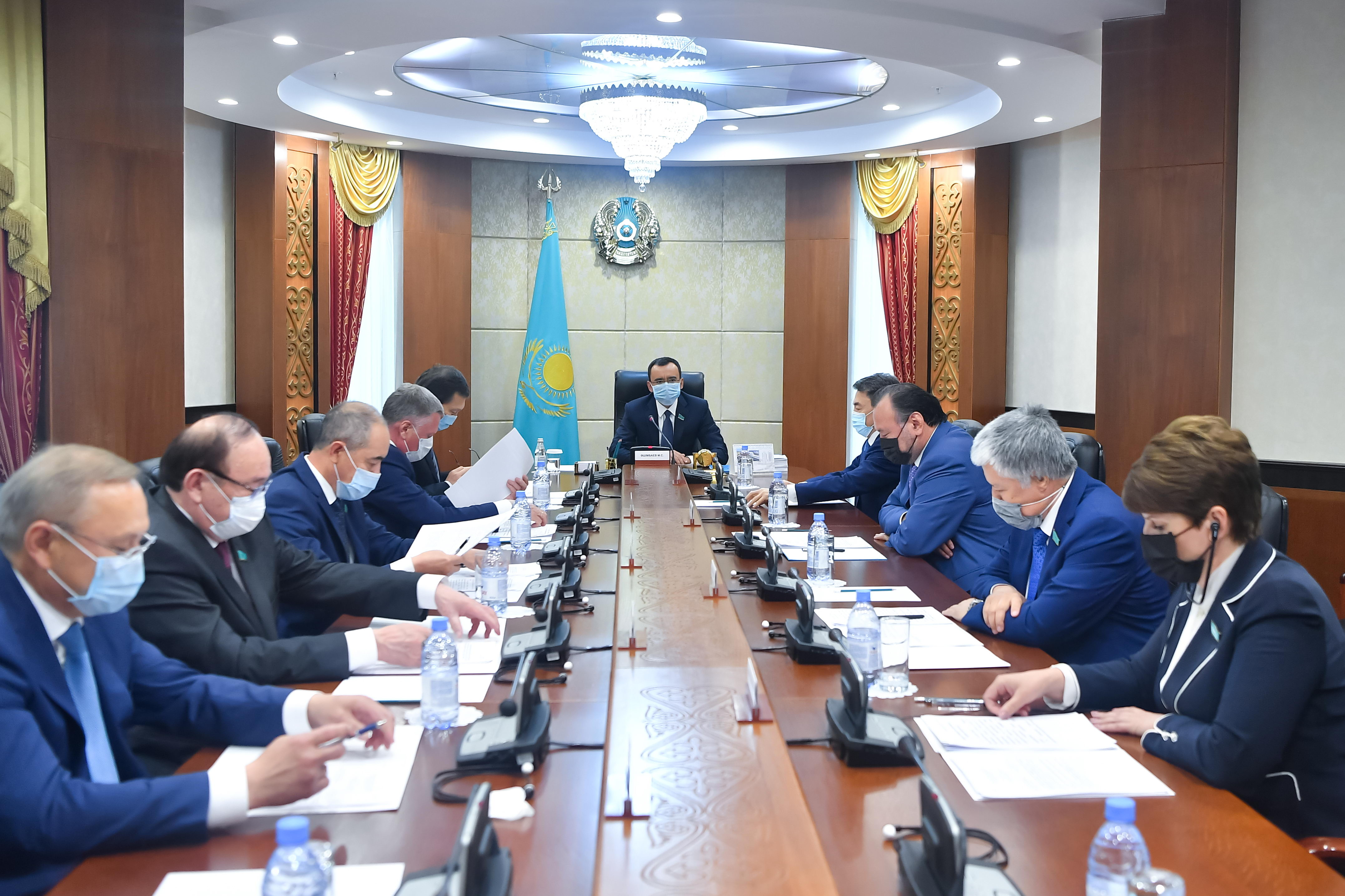 Senat otyrysynyń kún tártibi naqtylandy