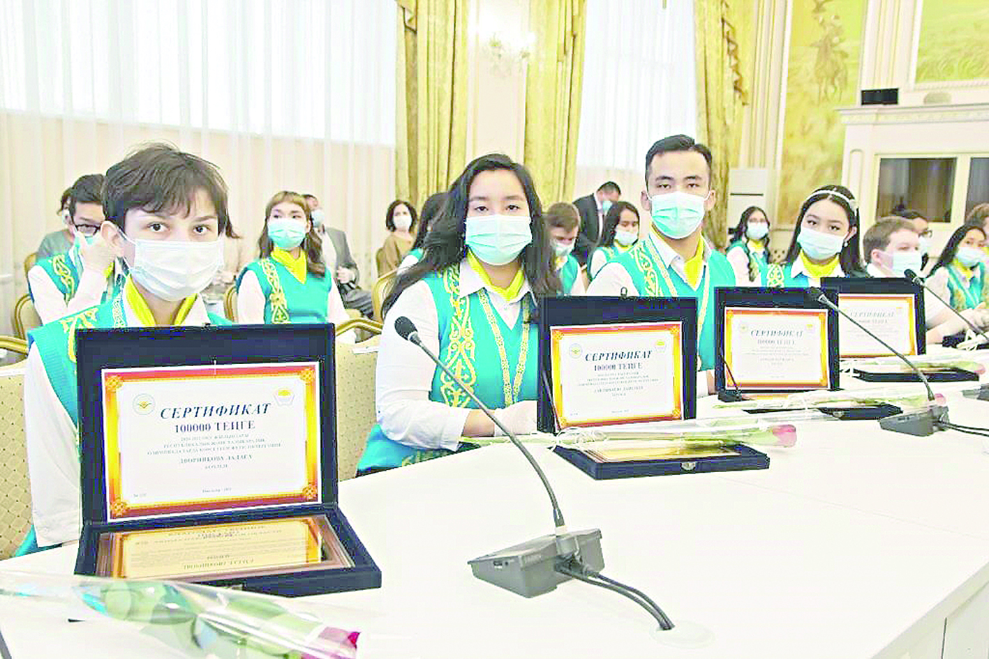 Daryndy oqýshylar  245 medal jeńip aldy