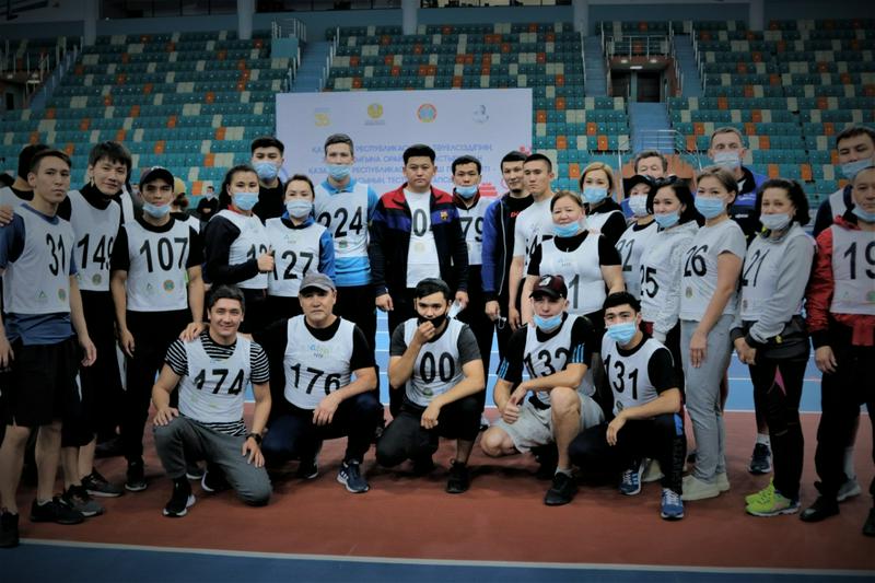 Nur-Sultandaǵy sport uıymdarynyń qyzmetkerleri Elbasy testilerin tapsyrady