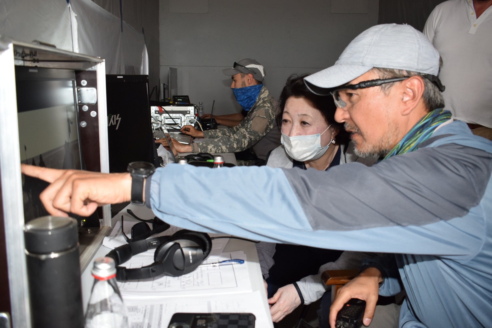 Aqtoty Raıymqulova «Uly Dala Tańy» fılminiń túsirilim alańyna bardy