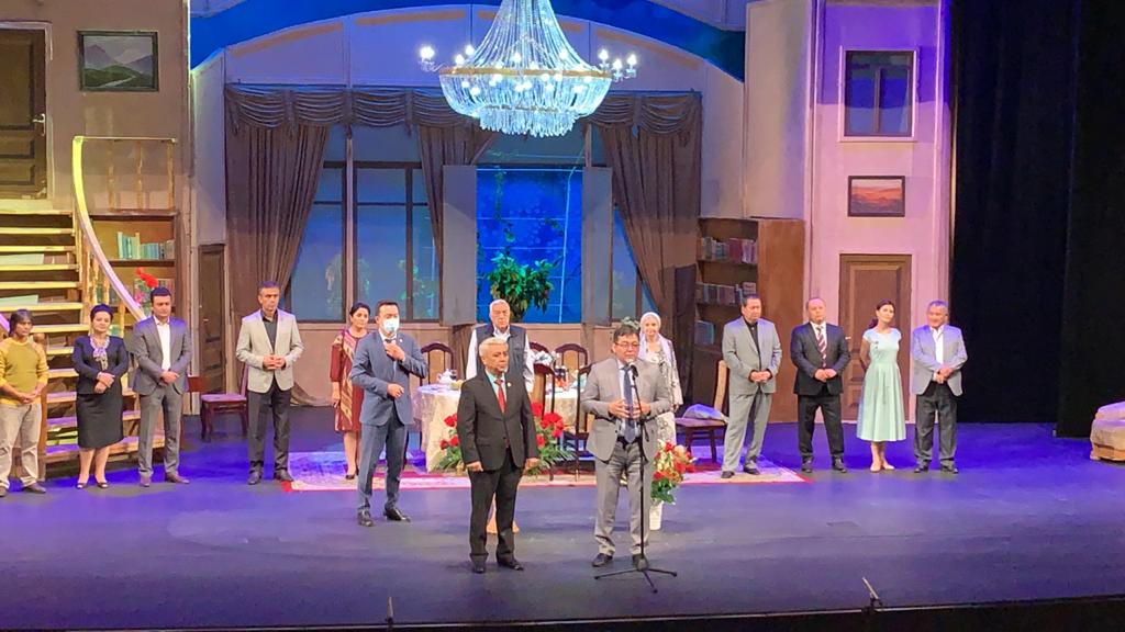 Qazaqstan – О́zbekstan elderi arasyndaǵy óner teatrlarynyń shyǵarmashylyq kezdesýi ótti