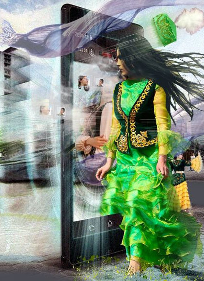 Qyz – úıde, qylyǵy – ınternette