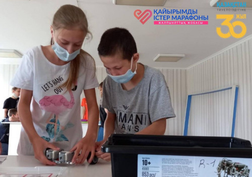 «Qaıyrymdy ister marafony»  jalǵasyp jatyr