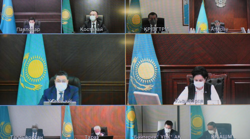 Jemshóp daıyndaý jumystary jandanady