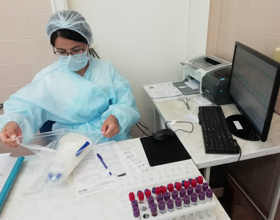 Immýndyq plazma daıyndaý  jospary oryndaldy