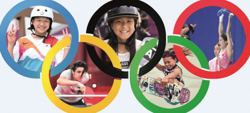 Olımpıadanyń eń jas sportshylary