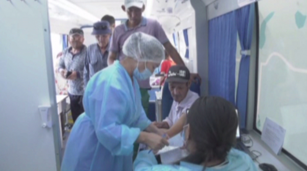 Aqtaýda taǵy bir jyljymaly egý pýnkti ashyldy