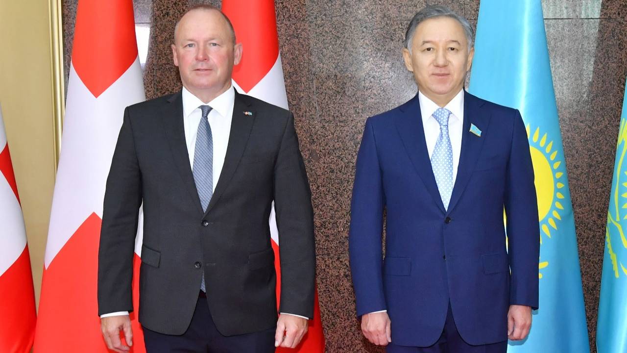 Nyǵmatýlın Shveısarııa parlamentiniń spıkerimen kezdesti