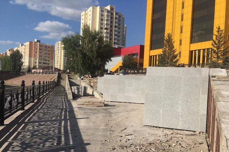 Elordada «Ustazdar alańy» saıabaǵy salynyp jatyr