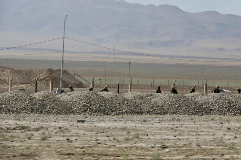 Jambyl oblysyndaǵy oq-dári qoımasynyń aýmaǵynda jarylys dybysy estildi