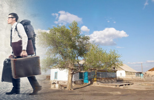 Halqy kóshken aýyldar bos qalyp jatyr