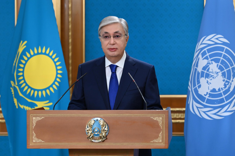 Memleket basshysy BUU-nyń Azyq-túlik júıeleri jónindegi sammıtte sóz sóıledi