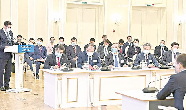 «Samuryq-Qazyna» AQ:  Mańǵystaý oblysy – ınvestısııa quıý isinde basymdyqqa ıe óńir