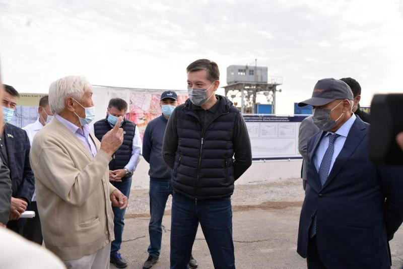 Ekologııa mınıstri Túrkistan oblysyndaǵy sý nysandarynyń jaǵdaıymen tanysty