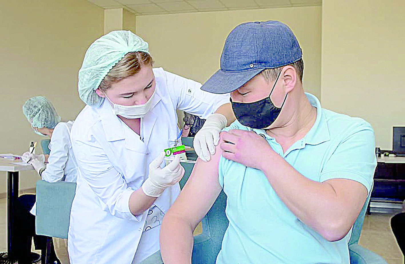 Vaksına saldyrý boıynsha jospar tolyq oryndaldy