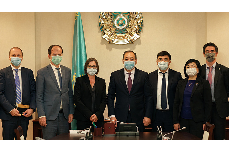 Eraly Toǵjanov BUU Bas hatshysynyń kómekshisimen yntymaqtastyq máselesin talqylady