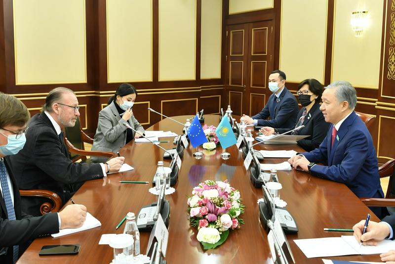 Nurlan Nyǵmatýlın EKPA tóraǵasymen kezdesti