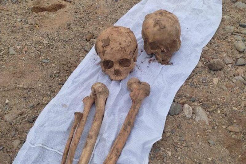 Semeıde qurylys alańynan adam súıegi tabyldy