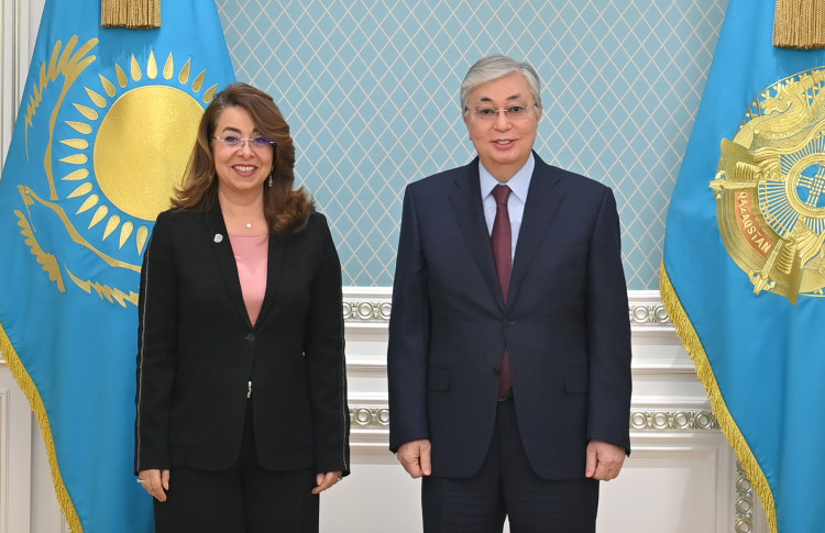 Memleket basshysy BUU-nyń Venadaǵy bólimshesiniń Bas dırektory Gada Valıdi qabyldady