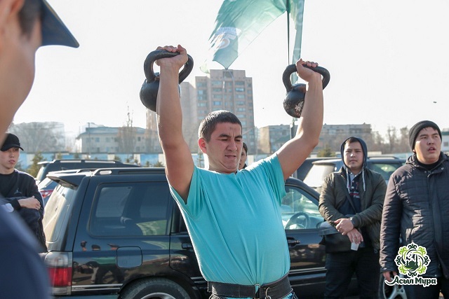 Spartakıadada kúsh synasty