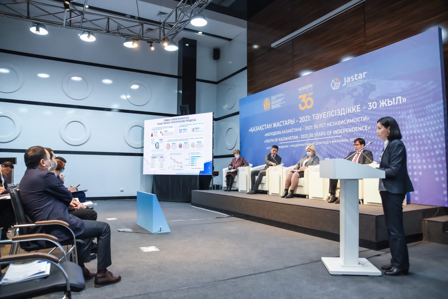 «Qazaqstan jastary» ulttyq baıandamasynyń tanystyrylymy ótti