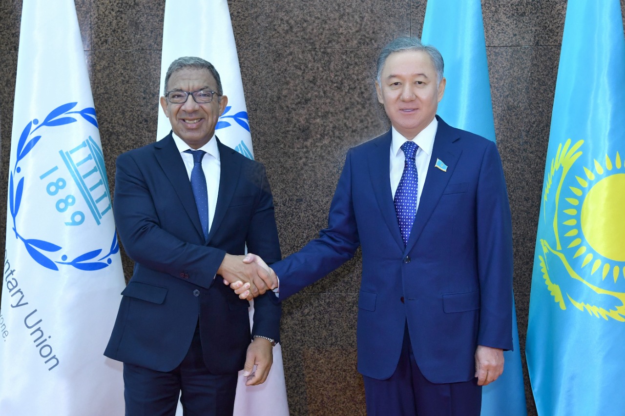 Nurlan Nyǵmatýlın Parlamentaralyq Odaqtyń tóraǵasymen kezdesti